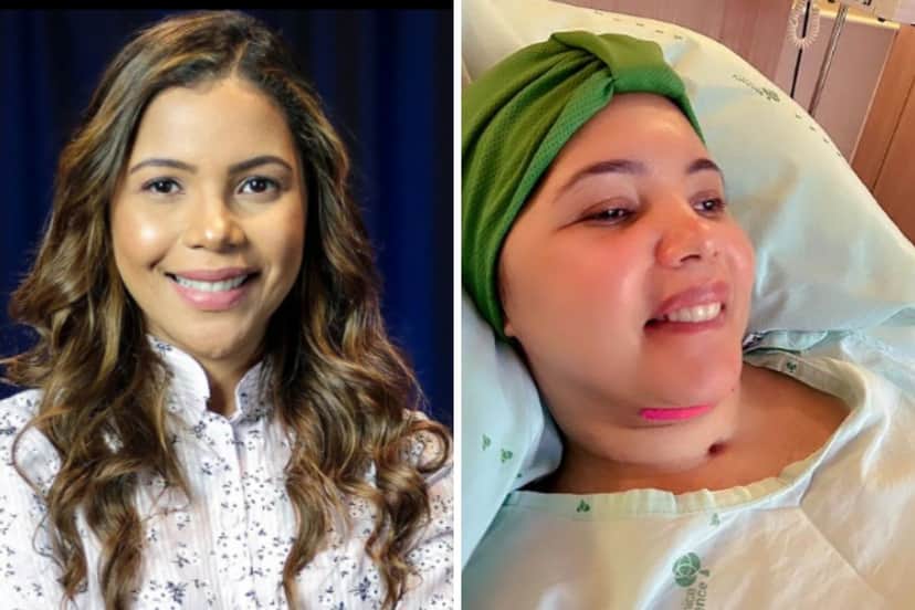 Amanda Wanessa Antes e depois do acidente (Imagem: Montagem) Amanda Wanessa Antes e depois do acidente (Imagem: Montagem)