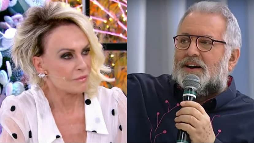 Ana Maria Braga atualmente no Mais Você, da Globo, e Leão Lobo no Mulheres, da TV Gazeta Ana Maria Braga atualmente no Mais Você, da Globo, e Leão Lobo no Mulheres, da TV Gazeta