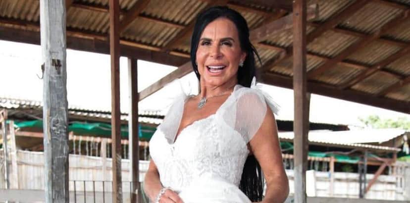 Gretchen se casa mais uma vez (Foto: Reprodução) Gretchen se casa mais uma vez (Foto: Reprodução)