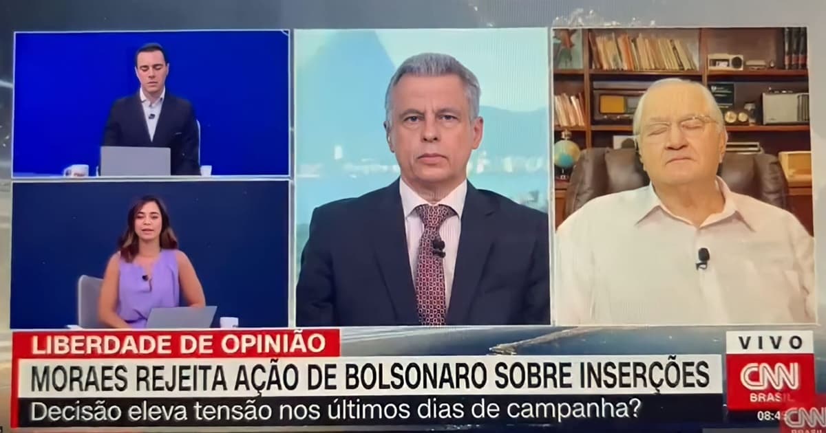 Jornalistas do CNN Novo Dia dividiram tela com um Boris Casoy sonolento e caso repercutiu na internet Jornalistas do CNN Novo Dia dividiram tela com um Boris Casoy sonolento e caso repercutiu na internet
