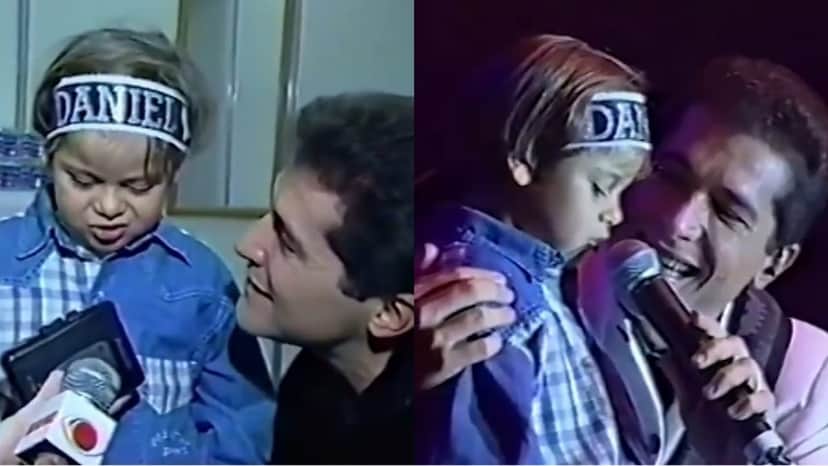 Antes de ser o Guguzinho, Marcos Felipe foi encontrado por Daniel em show Antes de ser o Guguzinho, Marcos Felipe foi encontrado por Daniel em show