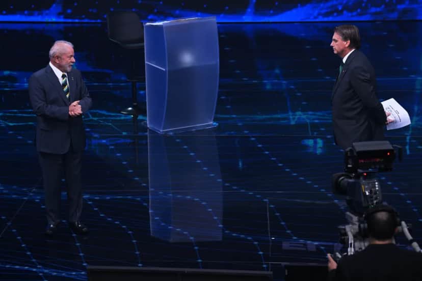 Debate na Band entre Lula e Bolsonaro garantiu boa audiência para a Band (Foto: Reprodução) Debate na Band entre Lula e Bolsonaro garantiu boa audiência para a Band (Foto: Reprodução)