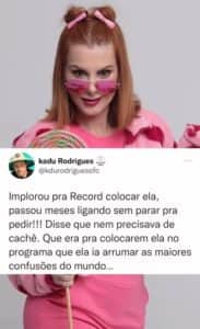 Ex-empresário de Deborah Albuquerque expõe podres da peoa para entrar no reality show rural da Record TV, A Fazenda 14 (Foto: Reprodução / Twitter) Ex-empresário de Deborah Albuquerque expõe podres da peoa para entrar no reality show rural da Record TV, A Fazenda 14 (Foto: Reprodução / Twitter)