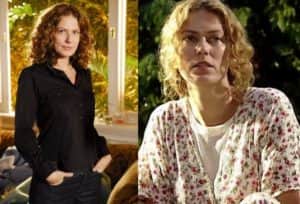 Patricia Pillar como Flora em A Favorita e Luana em O Rei do Gado (Foto: Reprodução / Globo) Patricia Pillar como Flora em A Favorita e Luana em O Rei do Gado (Foto: Reprodução / Globo)