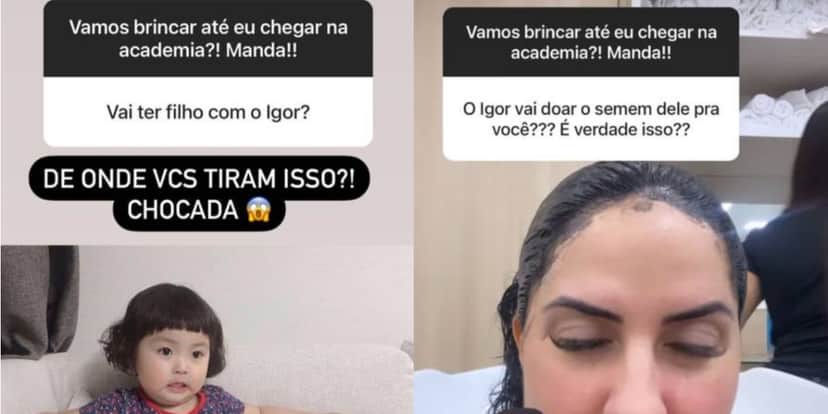 Graciele Lacerda rebate boato de que engravidará do filho de Zezé - Foto: Reprodução Graciele Lacerda rebate boato de que engravidará do filho de Zezé - Foto: Reprodução
