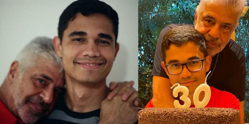 Lulu Santos fez uma festa surpresa de 30 anos ao seu marido (Reprodução: Montagem TV Foco) Lulu Santos fez uma festa surpresa de 30 anos ao seu marido (Reprodução: Montagem TV Foco)