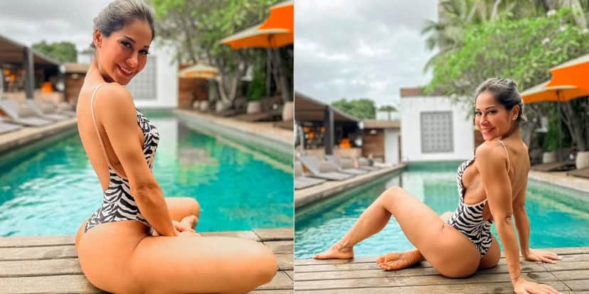 Maíra Cardi eleva as temperaturas com fotos sensuais de maiô em suas redes sociais (Reprodução: Instagram) Maíra Cardi eleva as temperaturas com fotos sensuais de maiô em suas redes sociais (Reprodução: Instagram)