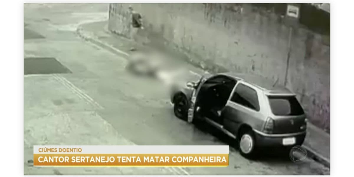 De acordo com apresentadora, cantor está foragido (Reprodução) De acordo com apresentadora, cantor está foragido (Reprodução)