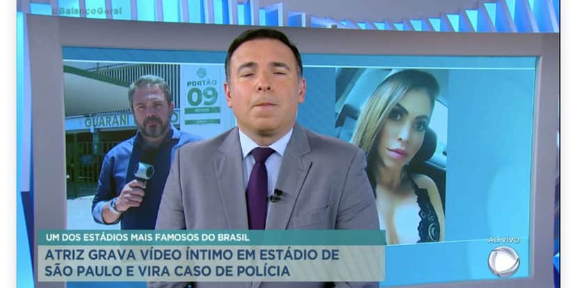 De acordo com apresentador, polícia está investigando o caso (Reprodução) De acordo com apresentador, polícia está investigando o caso (Reprodução)