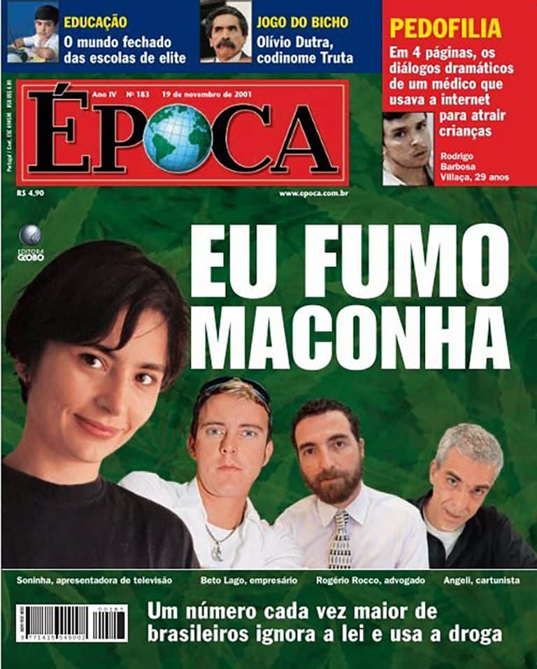 Capa da revista Época sobre Soninha Francine fumar maconha (Foto: Reprodução) Capa da revista Época sobre Soninha Francine fumar maconha (Foto: Reprodução)