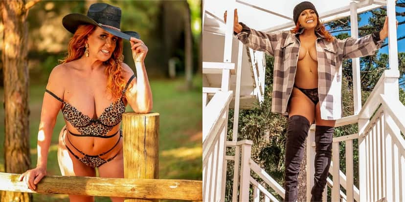 Rita Cadillac costuma postar fotos sensuais em suas redes sociais (Reprodução: Instagram) Rita Cadillac costuma postar fotos sensuais em suas redes sociais (Reprodução: Instagram)