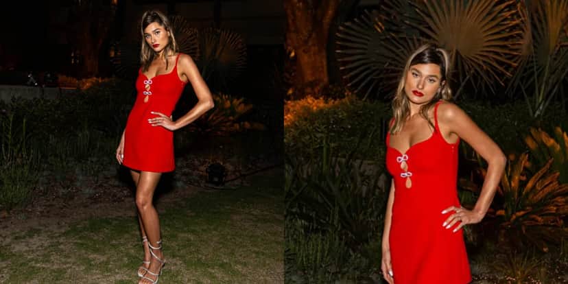 Sasha Meneghel apostou em um look ousado para um evento em São Paulo (Reprodução: Instagram) Sasha Meneghel apostou em um look ousado para um evento em São Paulo (Reprodução: Instagram)