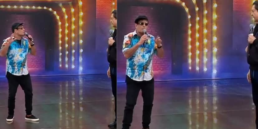 Sérgio Mallandro no Faustão na Band (Reprodução: Band) Sérgio Mallandro no Faustão na Band (Reprodução: Band)
