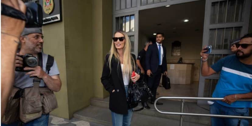 Yasmin Brunet foi à delegacia prestar queixas contra três mulheres (Reprodução: Brazil News) Yasmin Brunet foi à delegacia prestar queixas contra três mulheres (Reprodução: Brazil News)