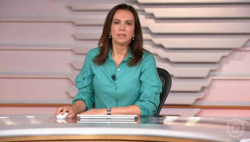 Ana Paula Araújo na última edição do Fala Brasil Ana Paula Araújo na última edição do Fala Brasil
