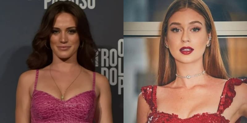 Bianca Bin e Marina Ruy Barbosa vivem situações opostas na Globo Bianca Bin e Marina Ruy Barbosa vivem situações opostas na Globo
