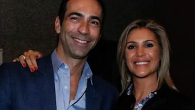 César Tralli e Flávia Freire já foram casados (Foto: Reprodução) César Tralli e Flávia Freire já foram casados (Foto: Reprodução)