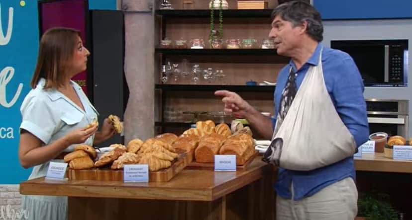 Catia Fonseca e Olivier Anquier no Melhor da Tarde Catia Fonseca e Olivier Anquier no Melhor da Tarde