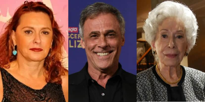 Maria Zilda, Oscar Magrini e Cleyde Yáconis (Foto: Divulgação/TV Globo) Maria Zilda, Oscar Magrini e Cleyde Yáconis (Foto: Divulgação/TV Globo)