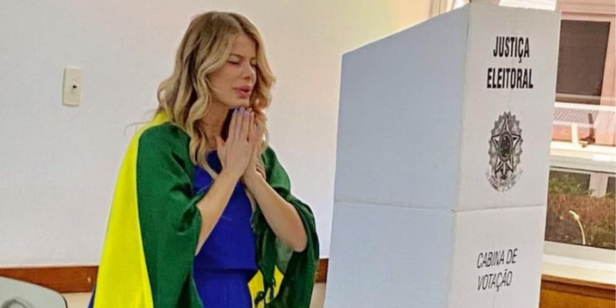 Karina Bacchi apoiou Bolsonaro em eleições (Foto: Reprodução/Instagram) Karina Bacchi apoiou Bolsonaro em eleições (Foto: Reprodução/Instagram)