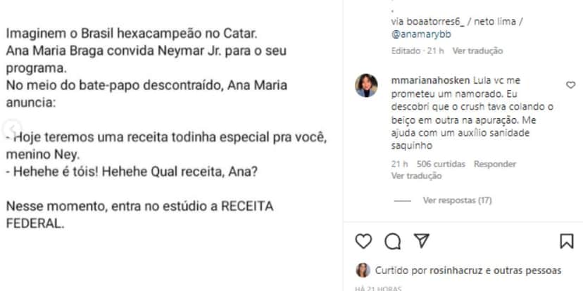 Bruna Marquezine curti meme contra dívida de Neymar Jr Bruna Marquezine curti meme contra dívida de Neymar Jr