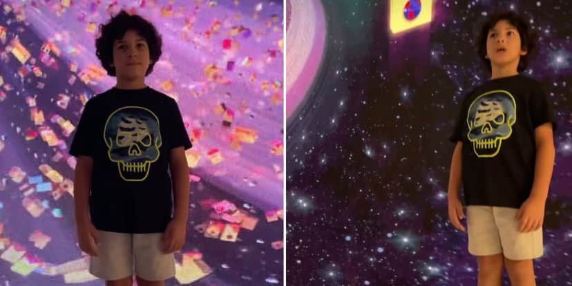 Dira Paes divulga vídeo raro do filho Martin Dira Paes divulga vídeo raro do filho Martin