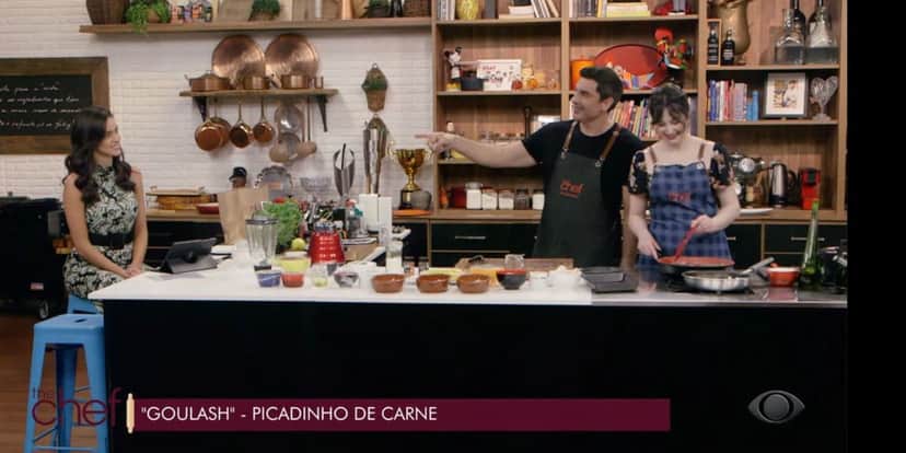 Edu Guedes recebeu a vencedora do MasterChef Edu Guedes recebeu a vencedora do MasterChef