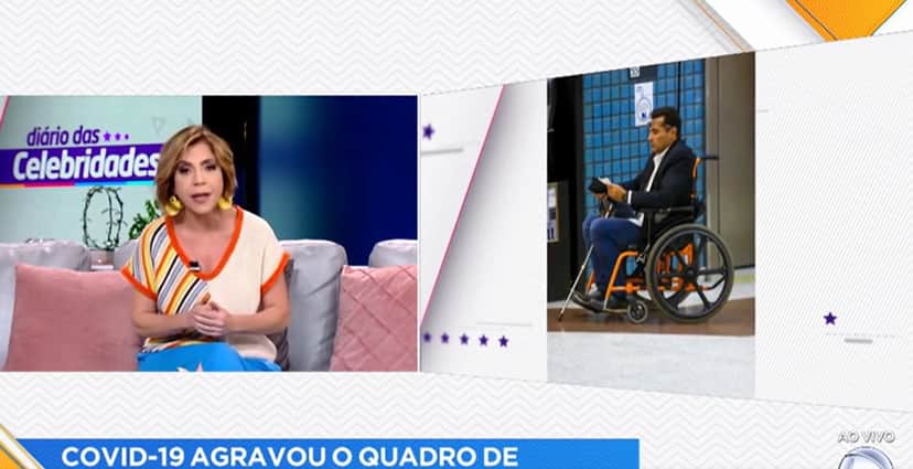 Estado de Luciano Szafir foi uma das manchetes do Hoje Em Dia Estado de Luciano Szafir foi uma das manchetes do Hoje Em Dia