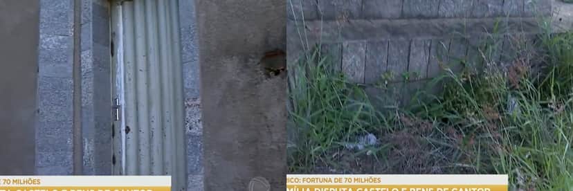 Matéria mostrou que a mansão tem sinais de abandono e depedramento Matéria mostrou que a mansão tem sinais de abandono e depedramento