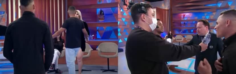 Seguranças do SBT tiveram que interferir no Casos de Família Seguranças do SBT tiveram que interferir no Casos de Família