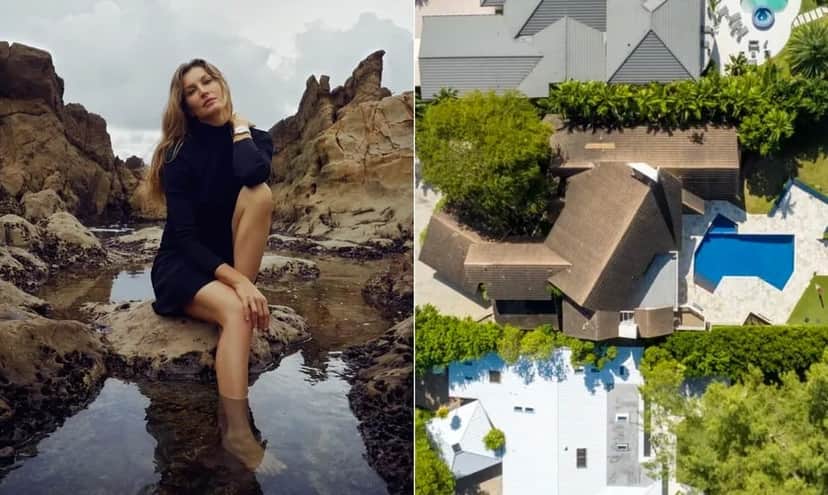 Gisele Budnchen comprou mansão ao lado de Tom Brady (Reprodução) Gisele Budnchen comprou mansão ao lado de Tom Brady (Reprodução)