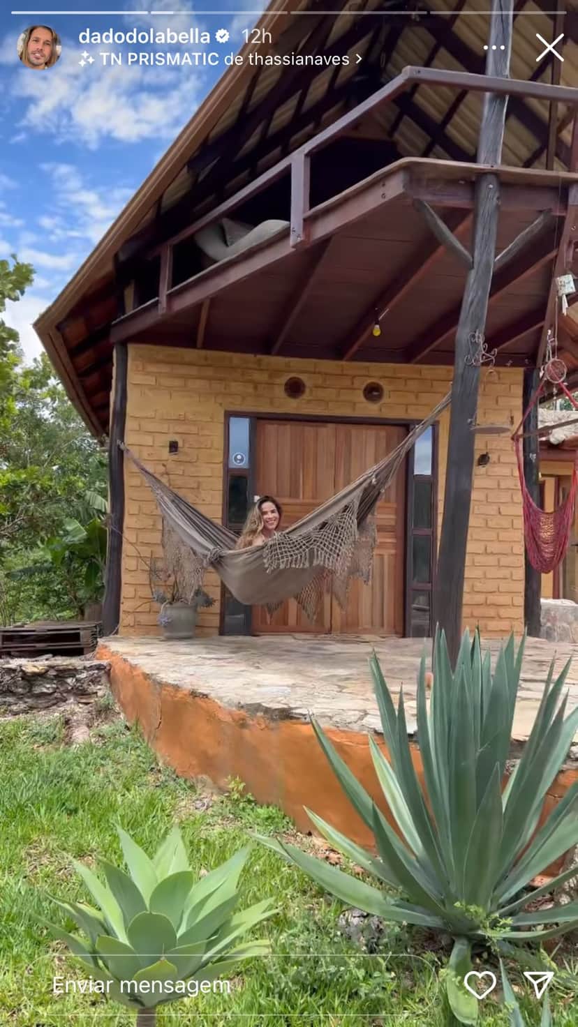 Casa onde eles se isolaram (Reprodução) Casa onde eles se isolaram (Reprodução)