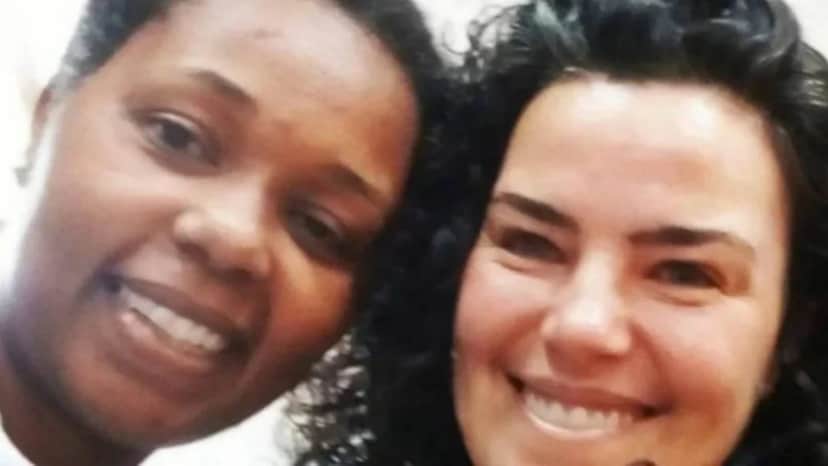 Professora reconheceu a famosa atriz da Globo Professora reconheceu a famosa atriz da Globo