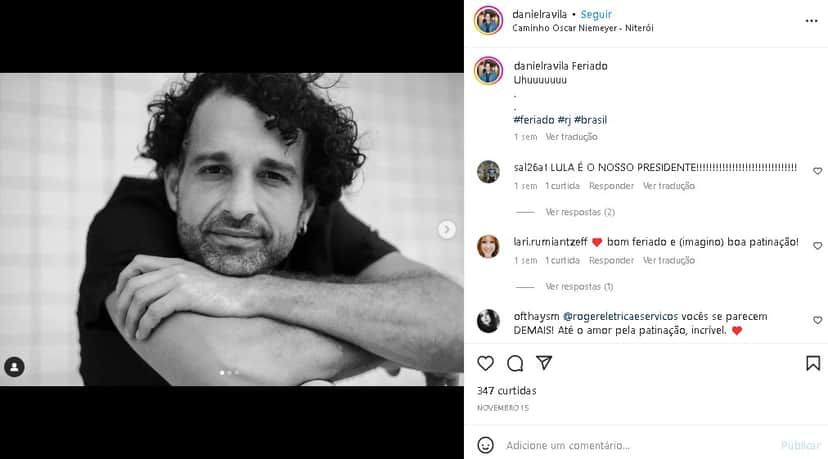 O ator Daniel Ávila, que brilhou em A Viagem, cresceu e agora mudou completamente de vida (Foto: Reprodução) O ator Daniel Ávila, que brilhou em A Viagem, cresceu e agora mudou completamente de vida (Foto: Reprodução)