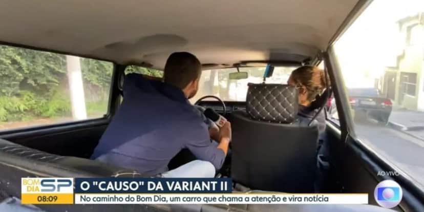 Rodrigo Bocardi se apaixona por carro e vira notícia na Globo (Reprodução: Globo) Rodrigo Bocardi se apaixona por carro e vira notícia na Globo (Reprodução: Globo)
