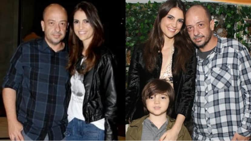 A apresentadora do Fofofcalizando com o marido Ricardo Corrêa e o filho Gabriel A apresentadora do Fofofcalizando com o marido Ricardo Corrêa e o filho Gabriel