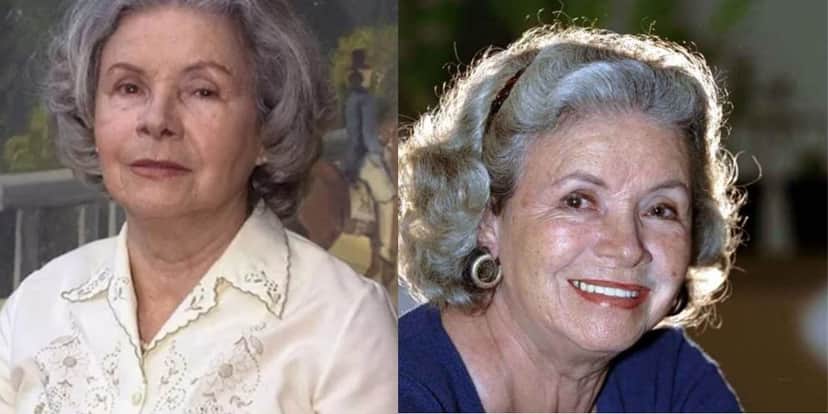 Eloísa Mafalda morreu aos 93 anos com falência múltipla nos órgãos (Reprodução: Montagem TV Foco) Eloísa Mafalda morreu aos 93 anos com falência múltipla nos órgãos (Reprodução: Montagem TV Foco)