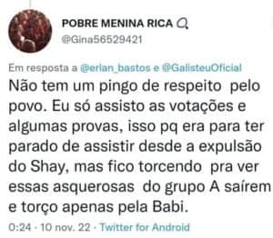 Adriane Galisteu anuncia roça com eliminação dupla e causa revolta (Foto: Reprodução / Twitter) Adriane Galisteu anuncia roça com eliminação dupla e causa revolta (Foto: Reprodução / Twitter)