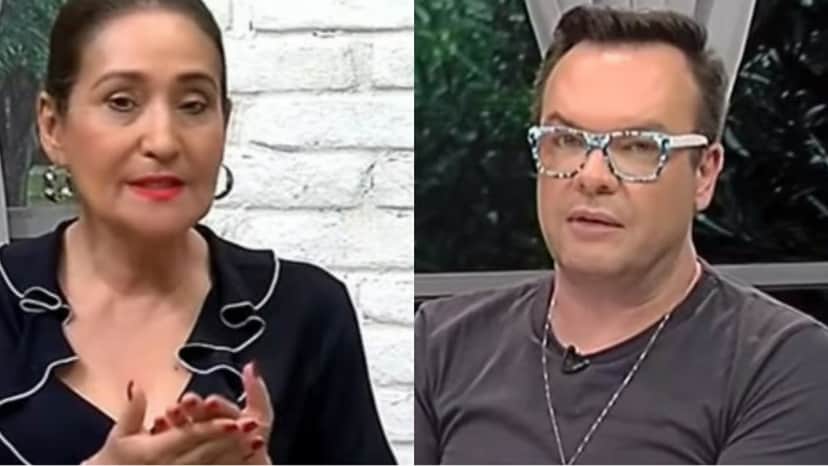 Sonia Abrão e Felipeh Campos foram colegas de bancada no A Tarde É Sua por anos Sonia Abrão e Felipeh Campos foram colegas de bancada no A Tarde É Sua por anos