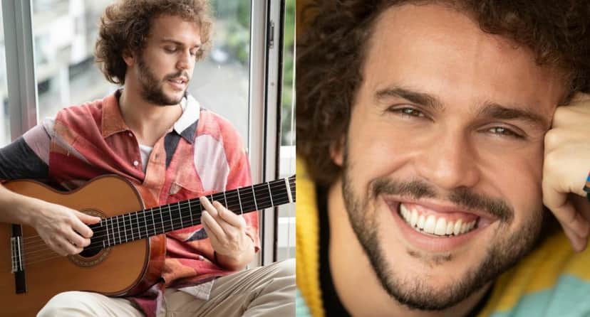 A beleza do jovem artista chama atenção do público e traços herdados dos pais célebres A beleza do jovem artista chama atenção do público e traços herdados dos pais célebres