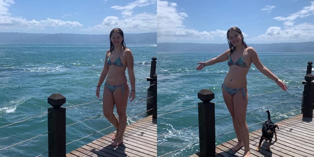 A garota surpreende como já está crescida (Reprodução: Instagram) A garota surpreende como já está crescida (Reprodução: Instagram)