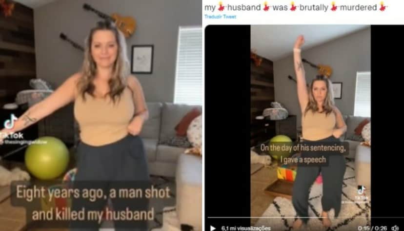 A influenciadora digital Jessica Ayres divide opiniões com video contando a história do ass#ssinato do marido A influenciadora digital Jessica Ayres divide opiniões com video contando a história do ass#ssinato do marido