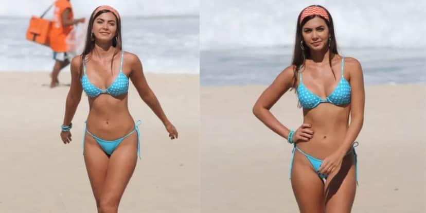 Letícia Wiemann esbanja seu corpão na praia, elevando a temperatura de seus seguidores (Reprodução: Instagram) Letícia Wiemann esbanja seu corpão na praia, elevando a temperatura de seus seguidores (Reprodução: Instagram)