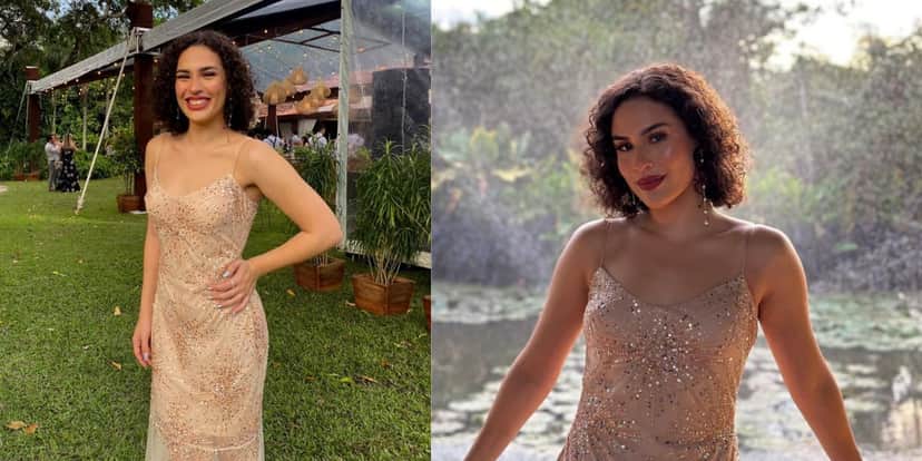 Livian Aragão surgiu com um belo look no casamento de seus amigos (Reprodução: Instagram) Livian Aragão surgiu com um belo look no casamento de seus amigos (Reprodução: Instagram)