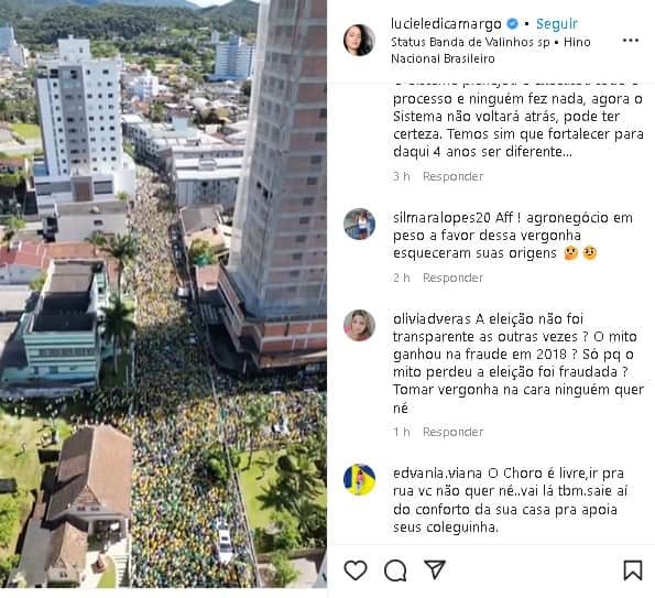 Luciele Di Camargo e Zezé estão sendo alvo de críticas (Foto: Reprodução/ Instagram) Luciele Di Camargo e Zezé estão sendo alvo de críticas (Foto: Reprodução/ Instagram)