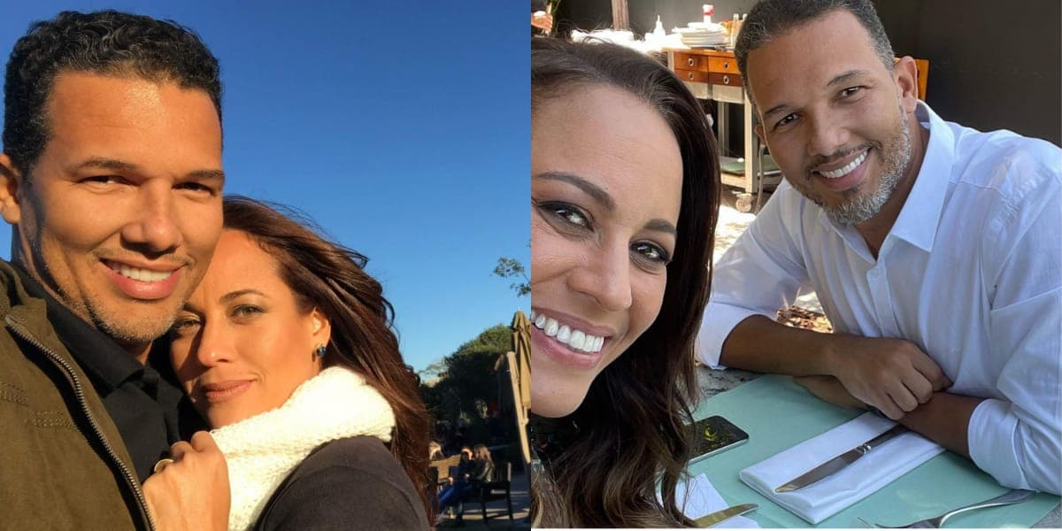 A apresentadora postou uma sequência de fotos com seu marido, representando casa estação do ano (Reprodução: Instagram) A apresentadora postou uma sequência de fotos com seu marido, representando casa estação do ano (Reprodução: Instagram)