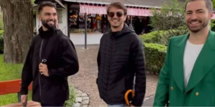 Thales Bretas e Silva foram flagrados juntos em Buenos Aires (Reprodução: Instagram) Thales Bretas e Silva foram flagrados juntos em Buenos Aires (Reprodução: Instagram)