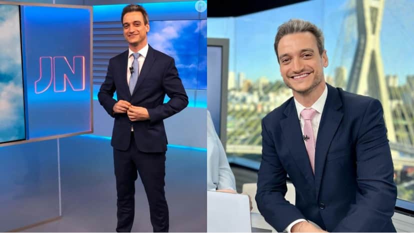 Tiago Scheuer, da previsão do tempo da Globo, se tornou âncora e repórter de diversos telejornais Tiago Scheuer, da previsão do tempo da Globo, se tornou âncora e repórter de diversos telejornais