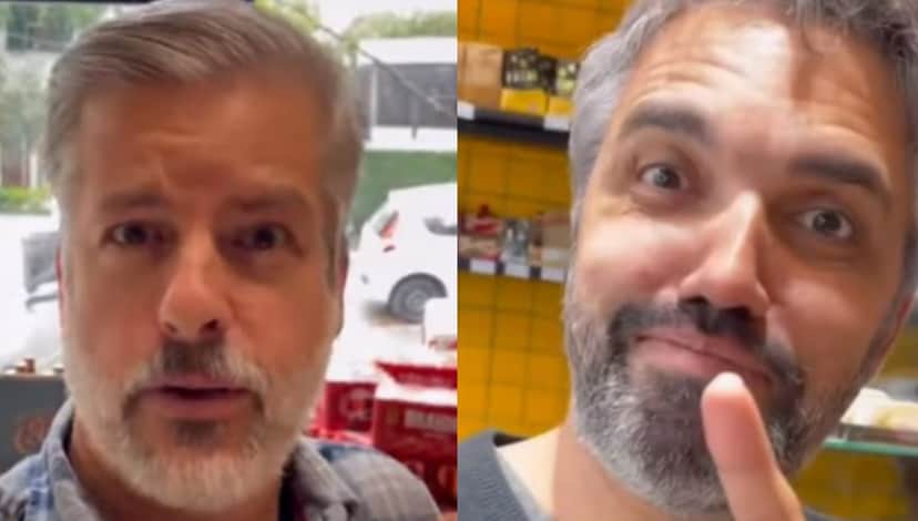 Cantor expõe confusão em loja, é confundido com Leo Chaves, e vendedor se tornou ele Cantor expõe confusão em loja, é confundido com Leo Chaves, e vendedor se tornou ele