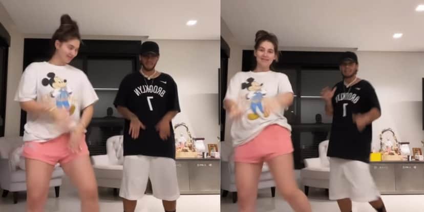 Virgínia Fonseca e Zé Felipe surgiram dançando nova música do cantor e foram detonados (Reprodução: Instagram) Virgínia Fonseca e Zé Felipe surgiram dançando nova música do cantor e foram detonados (Reprodução: Instagram)